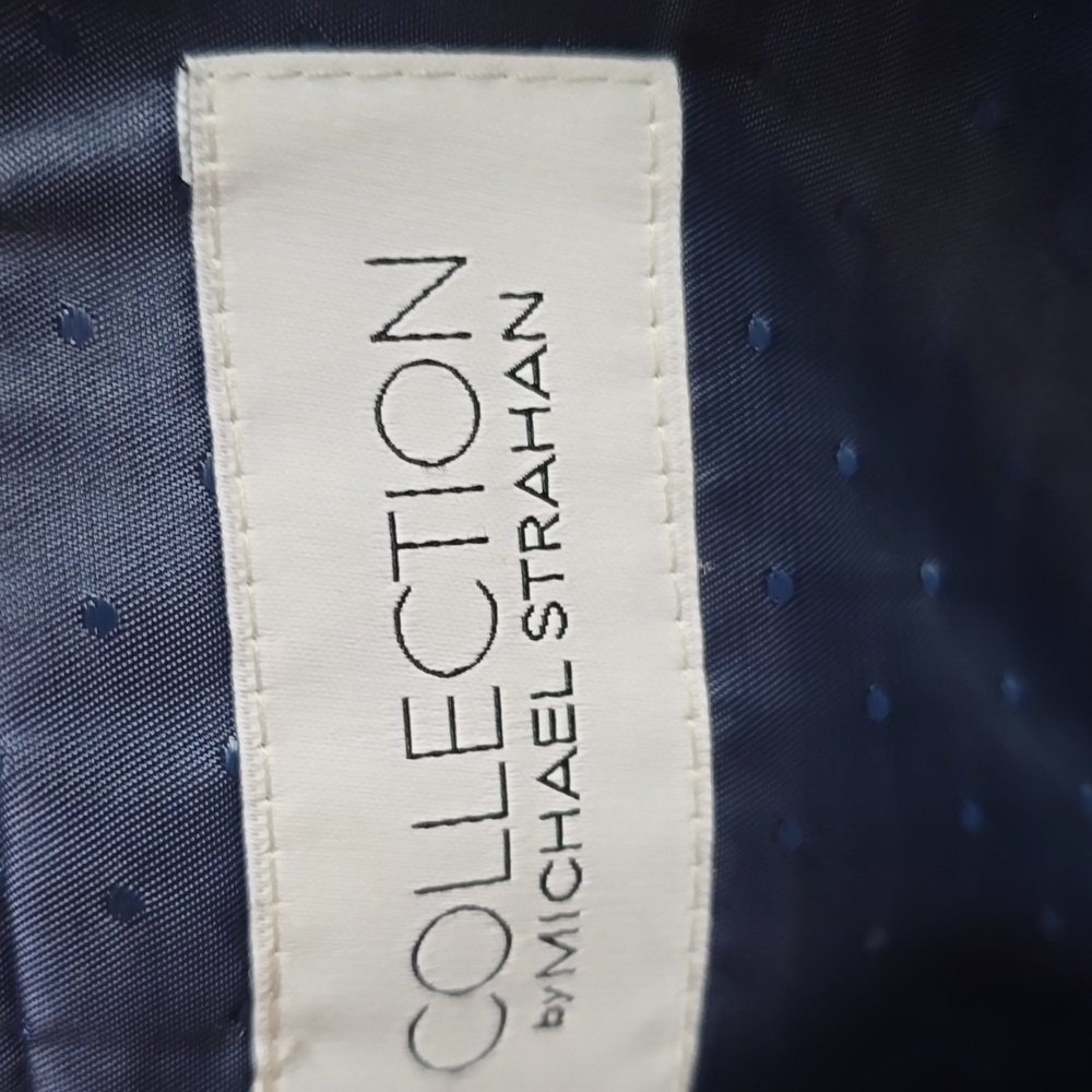 Michael Strahan Collection Blue Wool Blend Sport Coat Blazer 58S NWT - Picture 8 of 9